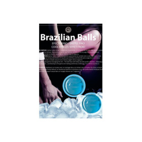 Boules de massage Brésiliennes effet fraîcheur 
